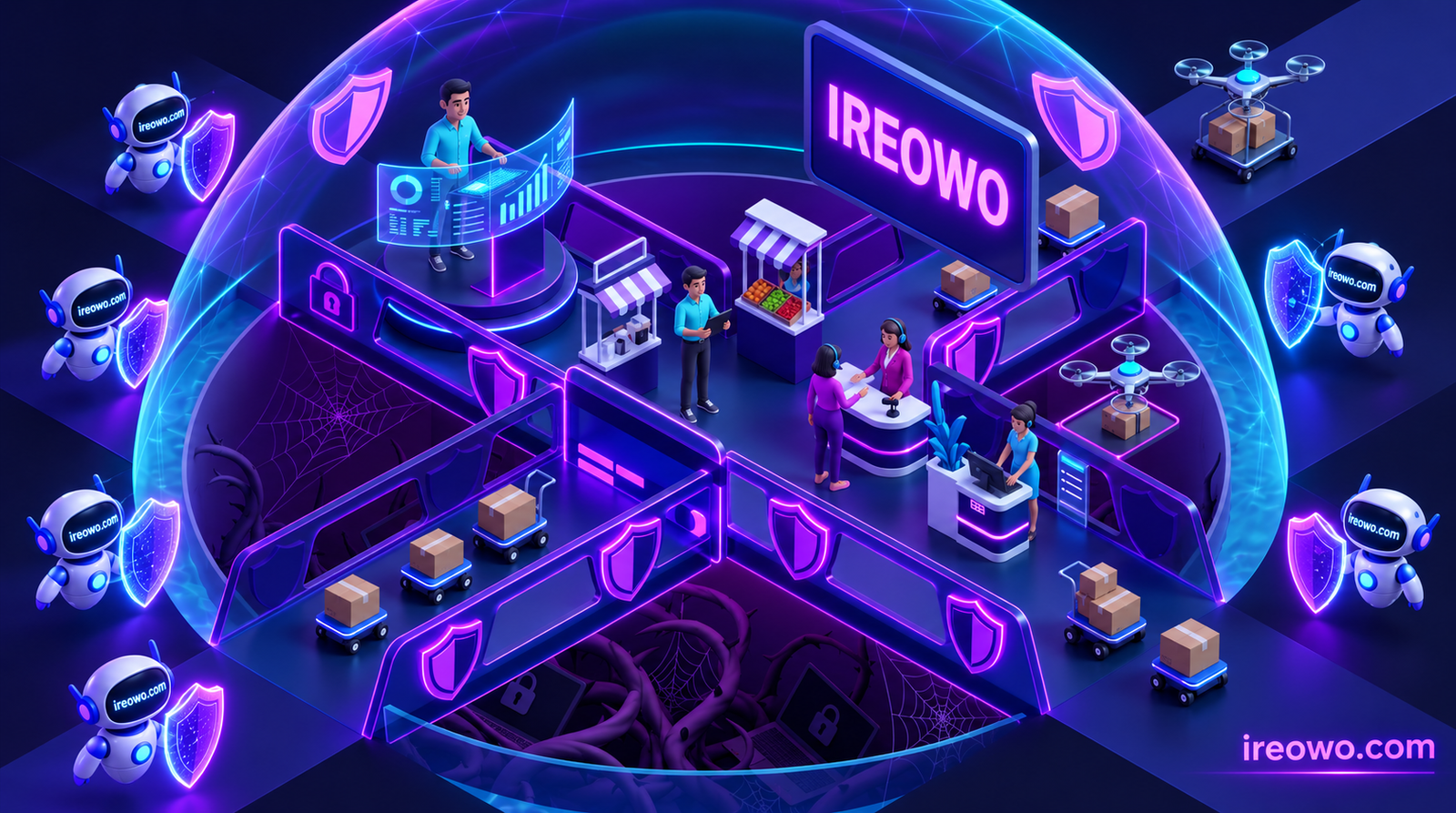 Secure payment ecosystem for high-risk merchants with Ireowo