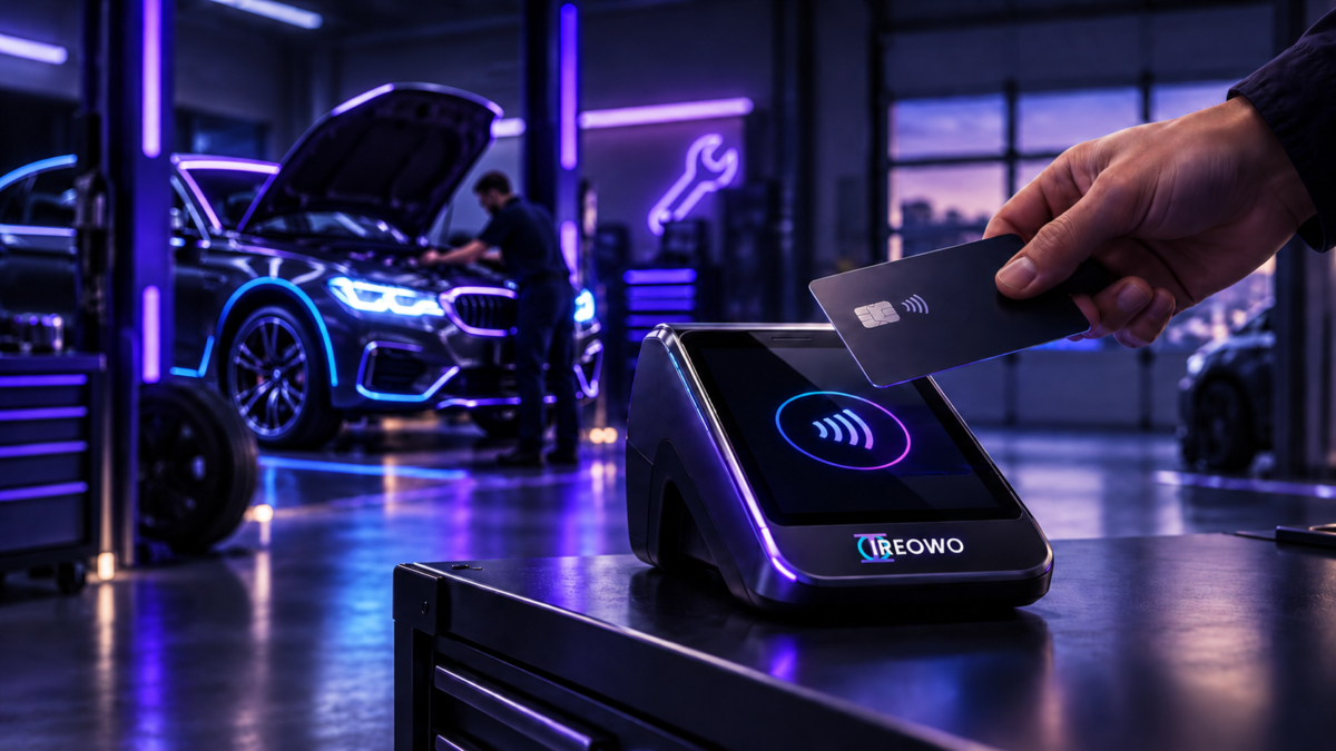 Card Machines for Auto Repair Shops & Mechanics